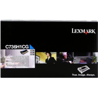 Lexmark C736H1CG azúrový (cyan) originálny toner