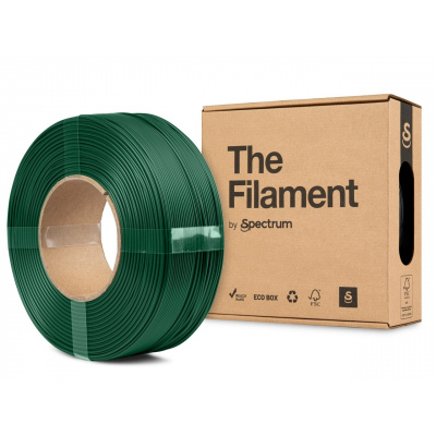 "The Filament" by Spectrum TF-24161, ReFill, PLA Matte, 1,75mm, 1000g, zelený (Jungle green)