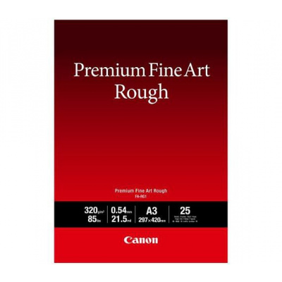 Canon Fine Art Rough 4562C003, 320 g/m2, A3, 25ks, matný, atramentový, biely, foto papier