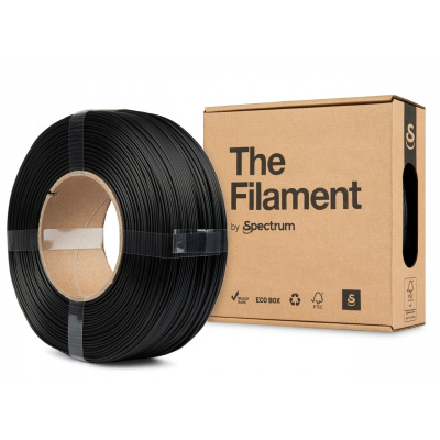 "The Filament" by Spectrum TF-24185, ReFill, HT-PLA, 1,75mm, 1000g, Čierny (Jet black)