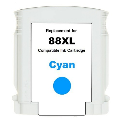 Kompatibilná kazeta s HP 88XL C9391A azúrová (cyan) 