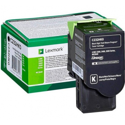 Lexmark C2320K0 čierny (black) originálny toner