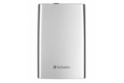 Verbatim 53071 Store N Go, externý pevný disk, 2.5", USB 3.0 (3.2 Gen 1), 1TB, strieborný