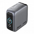 VERBATIM Mini GaN Nabíječka s displejem 100W, 2xUSB-C, 1xUSB-A, šedá