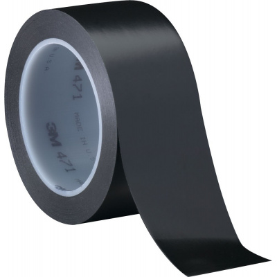 3M 471 PVC lepiaca páska, 100 mm x 33 m, čierna