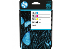 HP 963 6ZC70AE barevná (CMYK) originální cartridge, poškozený obal
