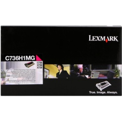 Lexmark C736H1MG purpurový (magenta) originálny toner