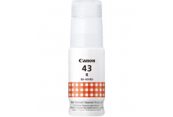 Canon GI-43 R 4716C001 červená (red) originálna atramentová náplň
