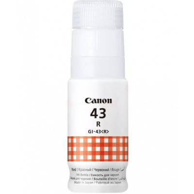 Canon GI-43 R 4716C001 červená (red) originálna atramentová náplň