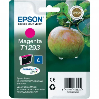 Epson T12934012, T1293 purpurová (magenta) originálna cartridge