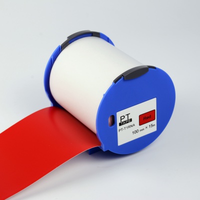 Epson RC-T1RNA, 100mm x 15m, PVC, červené kompatibilní etikety