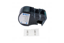 Brady M5-31-595 / 176807, 38.10 mm, Vinyl, čierna tlač / biely podklad