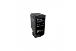 Lexmark 74C2HYE žltý (yellow) originálny toner
