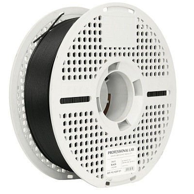Professional Lab FG-P207-E1, 3D filament, Nylon PA12, 1,75mm, 1000g, Čierny (Black)