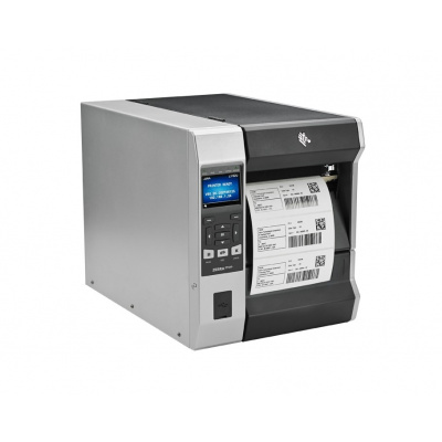 Zebra ZT620 ZT62063-T2E0200Z, label printer, 12 dots/mm (300 dpi), rewind, disp. (colour), RTC, ZPL, ZPLII, USB, RS-232, BT, Ethernet