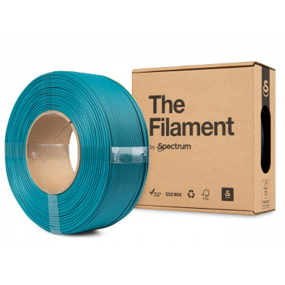 "The Filament" by Spectrum TF-24190, ReFill, HT-PLA, 1,75mm, 1000g, modrý (Tooling turquoise)