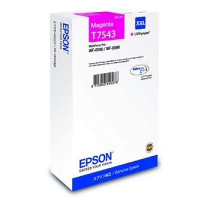 Epson T754340 T7543 XXL purpurová (magenta) originálna cartridge