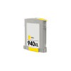Kompatibilná kazeta s HP 940XL C4909A žltá (yellow) 