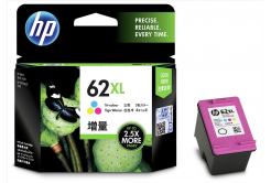 HP 62 XL C2P07AE farebná (color) originálna cartridge, po expirácii