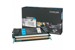 Lexmark C5242CH azúrový (cyan) originálny toner