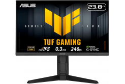 ASUS 90LM0C10-B01171 TUF/VG249QML5A/23,8"/IPS/FHD/240Hz/0,3ms/Čierna/3R