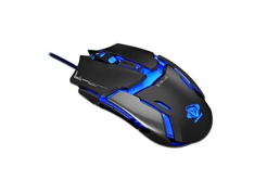 E-blue Myš Auroza Type IM EMS602BKUS-IU, 4000DPI, optická, 6tl., drátová USB, černá