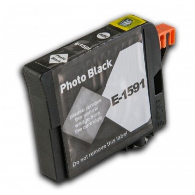 Epson T1591 foto čierna (photo black) kompatibilná cartridge
