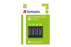 Verbatim 49514 Nabíjateľná batéria AAA (HR03), 950 mAh, 1.2V, blistr, 4ks