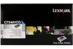 Lexmark C734A1CG azúrový (cyan) originálny toner