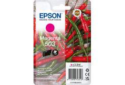 Epson 503 T09Q340 C13T09Q34010 purpurová (magenta) originálna cartridge