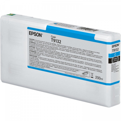 Epson T9132 azúrová (cyan) originálna cartridge