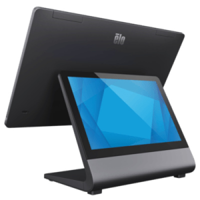 EloPOS Z30, Without CFD, 39.6 cm (15,6''), Projected Capacitive, 10 TP, Full HD, USB, USB-C, poweredUSB, BT, Ethernet, Wi-Fi, QCS6490, Android, GMS, grey