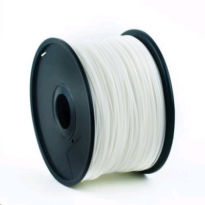 Gembird 3DP-ABS1.75-01-W, 3D filament, ABS, 1,75mm, 1000g, Biely (White)