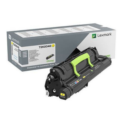 Lexmark 72K0D40 žltá (yellow) originálna valcová jednotka