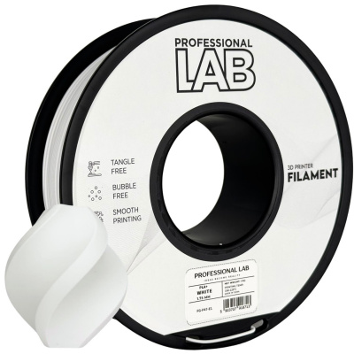 Professional Lab FG-P47-E1, 3D filament, PLA+, 1,75mm, 1000g, Biely (White)