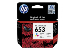HP originální ink 3YM74AE, HP 653, Tri-colour, HP