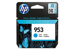 HP  953 F6U12AE azúrová (cyan) originálna cartridge