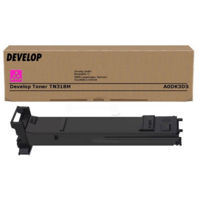 Develop TN-318M A0DK3D3 purpurový (magenta) originálny toner
