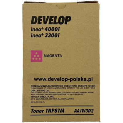 Develop TNP-81 AAJW3D2 purpurový (magenta) originálny toner