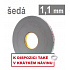 3M VHB™ 4941-P, hr. 1,1 mm; svetlosivá obojstranne veľmi silno lepiaca akrylová páska 19 mm x 33 m