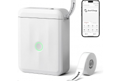 Niimbot D110-M Smart 1AA56011604, štítkovač, biely + role etikiet