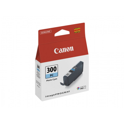 Canon PFI300PC 4197C001 azúrová (cyan) originálna cartridge