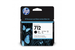 HP 712 3ED71A čierna (black) originálna cartridge