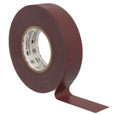 3M Temflex 1500 Elektroizolačná páska, 19 mm x 20 m, hnědá