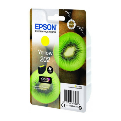Epson 202 T02F44010 žltá (yellow) originálna cartridge