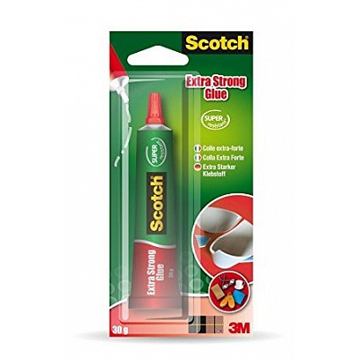 3M Scotch Extra silné číre lepidlo (3030C12), tuba 30 ml