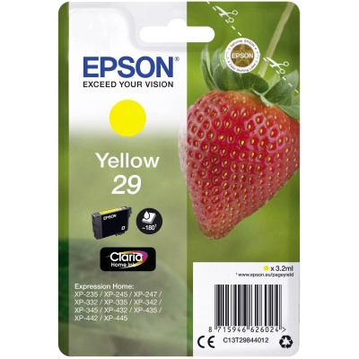 Epson T29 C13T29844012 žltá (yellow) originálna cartridge