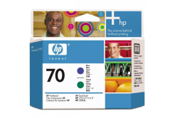 HP originálna tlačová hlava C9408A, HP 70, blue/green, HP DesignJet Z3100