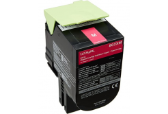 Lexmark 80C2XM0 purpurový (magenta) originálny toner