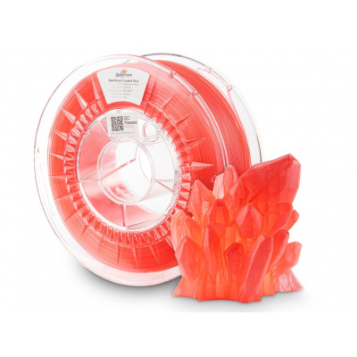 Spectrum 80885 3D filament, PLA Crystal, 1,75mm, 1000g, červený (Raspberry red)